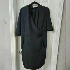 Rogan Kimono Faux Wrap Blousy Dress